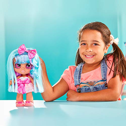 Kindi Kids Fun Time Friends Bella Bow, Pre-school Kindi Kids 10 inch doll and 2 Shopkin Accessories 