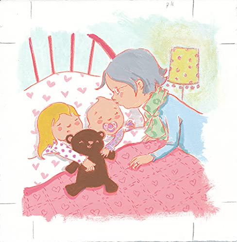 Baby Sweetheart BG7006Z Bed Time 12-inch Soft-Body Newborn Easy-to-Read Story Book and Baby Doll Accessories