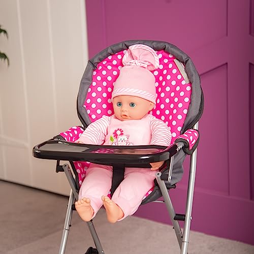 Molly Dolly Sweet Sounds - Talking Girl Baby Doll & Accessories Set - Baby Dolls For 2 - 6 Year Old Girls