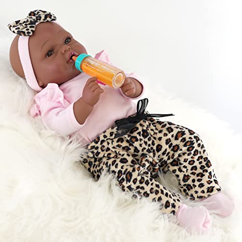 Bibi Doll - Set of 2 Baby Dolls Magic Milk Bottle New Born Doll Feeding Set Accessories Girls Toy