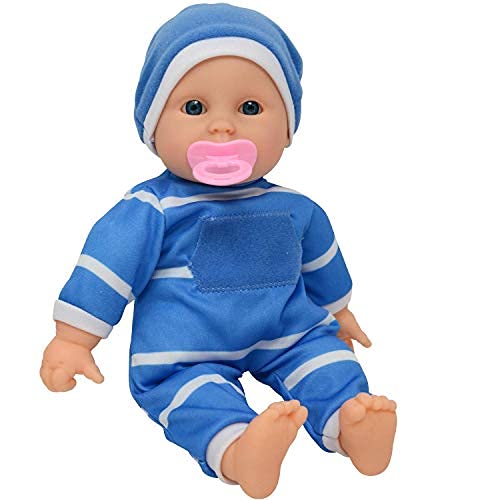 The New York Doll Collection 11 inch / 28 cm Soft Body Baby Doll in Gift Box - 11 inch / 28 cm Baby Doll (Boy)