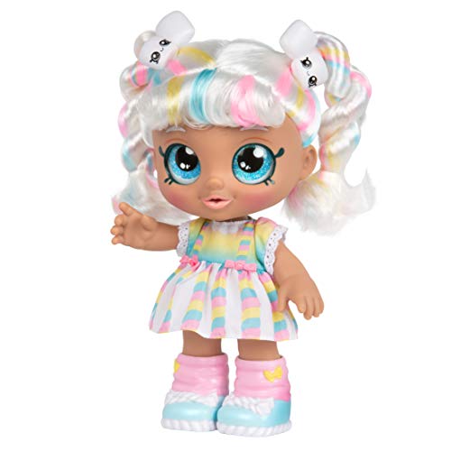 Kindi Kids Marsha Mello 10 Inch Toddler Doll and 2 Shopkin Accessories, Styles may vary
