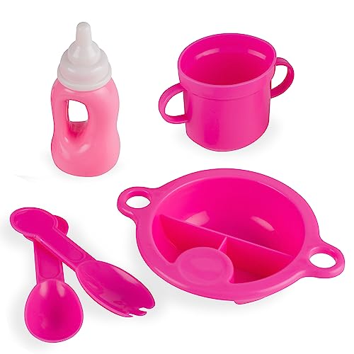 Molly Dolly Sweet Sounds - Talking Girl Baby Doll & Accessories Set - Baby Dolls For 2 - 6 Year Old Girls