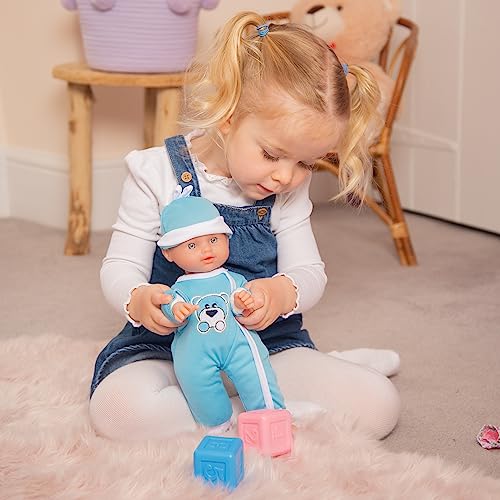 Molly Dolly Baby Doll Set - Soft Talking Doll With 2 Outfits & Accessories - Baby Dolls For Girls - Doll Suitable From 2 Years +