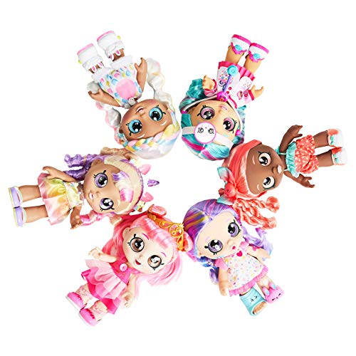 Kindi Kids Toddler Doll, Marsha Mello Bunny Dress Up, Includes 2 Outfits and Shopkins Accessories