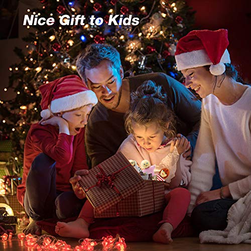 Wagoog Wooden Doll House Dolls, Happy Family Dolls House Furniture Accessories, Dolls People Playset for Dollhouse Kids Children Toy