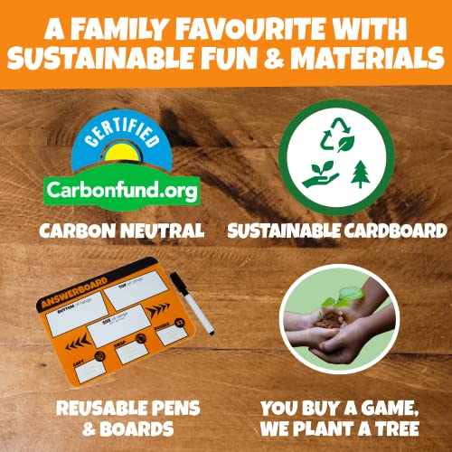 CONFIDENT? - The Guess-a-Range Party Game that's fun for everyone - Family Board Games for Adults, Kids & Teenagers