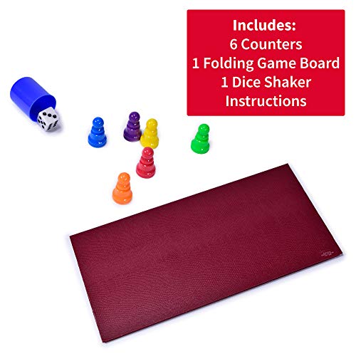 M.Y Snakes & Ladders - Traditional Snakes and Ladders Board Game for Kids & Adults