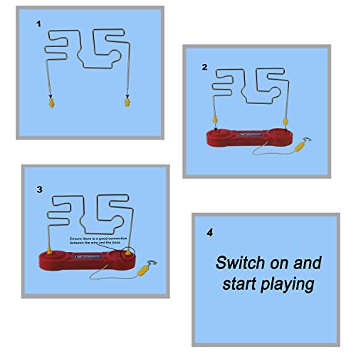 Beat The Buzz Hot Wire Buzzer Steady Hand Childrens Electronic Board Family Game