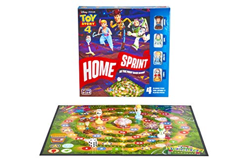 Toy Story 4 Home Sprint Board Game, Family Friendly Game, Great Gift For Kids, Ages 4+