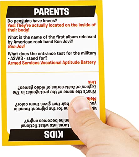 Spin Master Games Beat The Parents Board Game, Easy Christmas Toy Gift Idea for Families and Kids, 2 Players, aged over 5