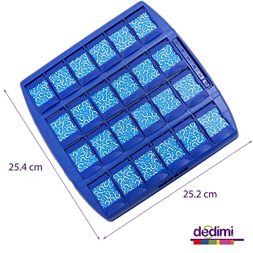 Dedimi Who is it kids games - Guess Cartoon Identity strategy Board game for boys and girls - 48 frames, 2 x game board