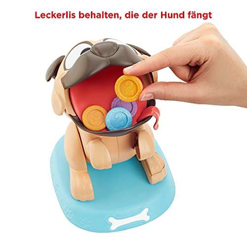 Mattel Games Puglicious Kids Game, 1 player, for 5 Years Olds & Up