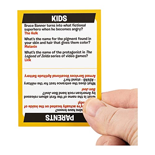 Spin Master Games Beat The Parents Board Game, Easy Christmas Toy Gift Idea for Families and Kids, 2 Players, aged over 5