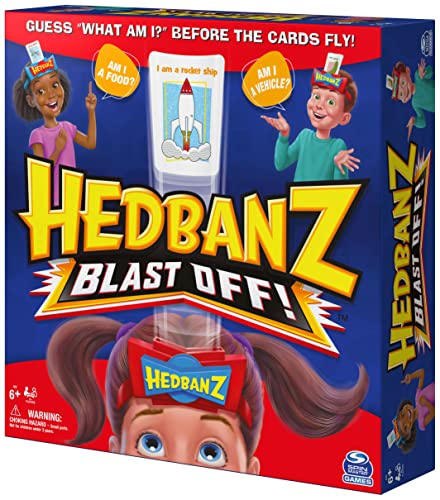 Hedbanz Blastoff Game for Families and Kids aged over 6