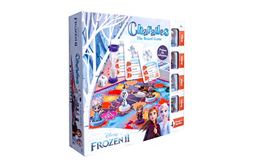 Disney Kids Age 4,5,6,7 Years Old, Frozen 2 Family Board Game Charades, 2 players