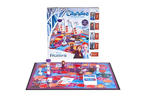 Disney Kids Age 4,5,6,7 Years Old, Frozen 2 Family Board Game Charades, 2 players