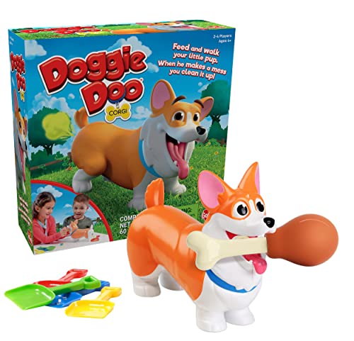 Doggie Doo Corgi - Feed the Doggie and Collect His Doo to Win! | Kids Action Game | For 2-4 Players | Ages 4+