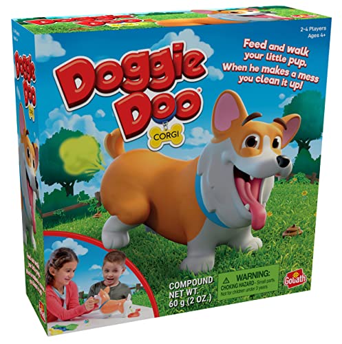 Doggie Doo Corgi - Feed the Doggie and Collect His Doo to Win! | Kids Action Game | For 2-4 Players | Ages 4+
