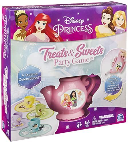 Spin Master Games Disney Princess Treats & Sweets Party Board Game, for Kids and Families Ages 4 and up