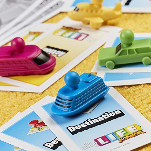 Hasbro Gaming The Game of Life Junior Board Game for Kids From Age 5, Game for 2 to 4 Players
