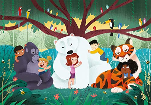 Clementoni - 25253 - Fantasyland - 3x48 Pieces - Made In Italy - 100% Recycled Materials, Jigsaw Puzzle For Kids