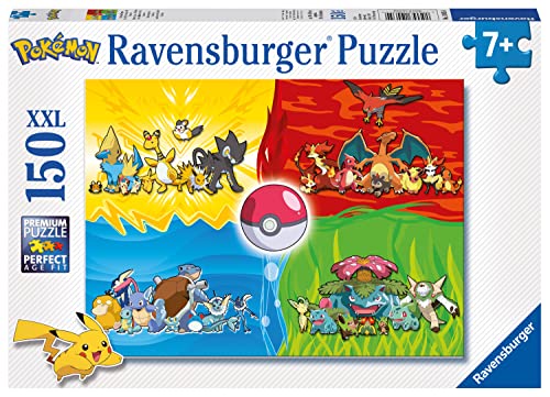 Ravensburger Pokemon 150 Piece Jigsaw Puzzle with Extra Large Pieces for Kids Age 7 Years and Up