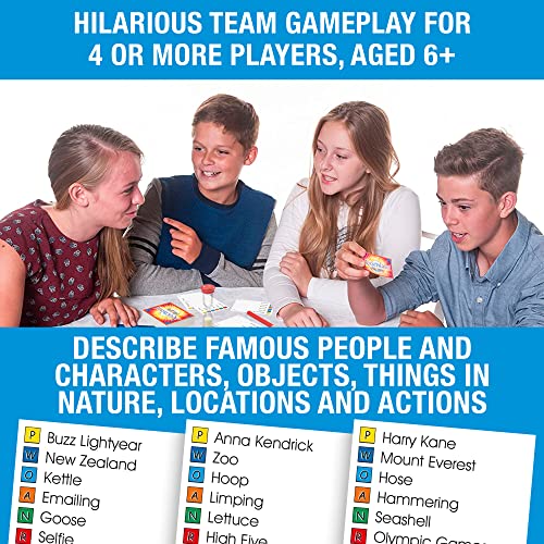 Drumond Park Articulate for Kids Mini Board Game, Travel Games for Kids, Compact Version of the Fast Talking Description Game, Family Games for Kids Suitable for Boys and Girls from 6+ Years