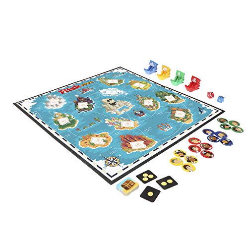 Hasbro Gaming Risk Junior Game, Strategy Board Game, Pirate Themed Game,One Colour,Ages 5 and Up