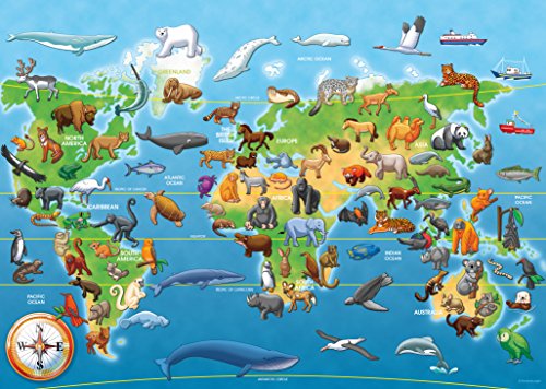 Ravensburger Endangered Animals 60 Piece Jigsaw Puzzle for Kids Age 4 Years and Up