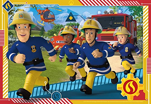 Ravensburger Fireman Sam 2X 24 Piece Jigsaw Puzzles For Kids Age 4 Years Up - Educational Toddler Toys [Amazon Exclusive]