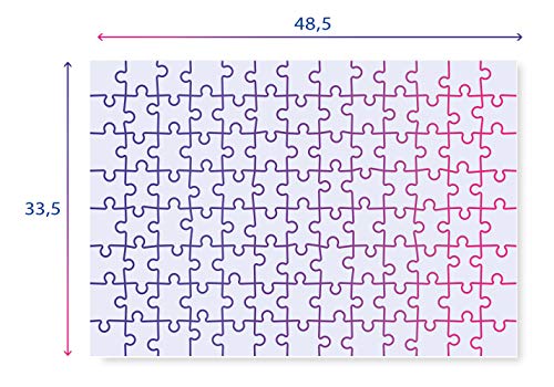 Clementoni - Batman Supercolor Jigsaw Puzzle for Kids from 6 to 8 Years old, 104 Pieces, Made In Italy, 25708, 24.9 x 3.5 x 34.3 centimetres