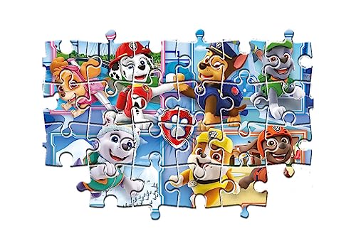Clementoni 21617, Paw Patrol Puzzle for Children, 2 x 60 pieces, Ages 5 Years Plus