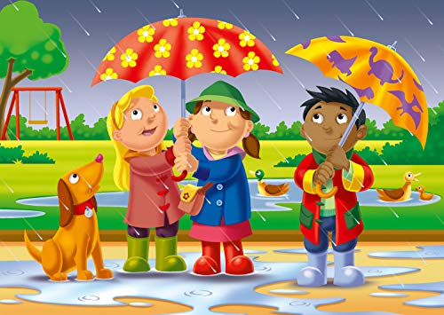Ravensburger What's The Weather? My First Jigsaw Puzzles for Kids 2 Years Up (2, 3, 4 & 5 Pieces) Educational Toys for Toddlers - EYFS