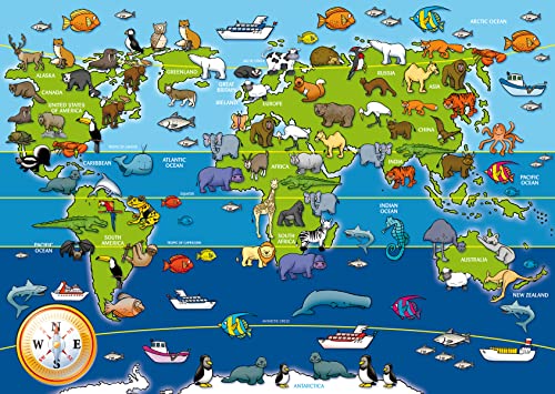 Ravensburger Animals of the World 60 piece Jigsaw Puzzle for Kids age 4 years and up