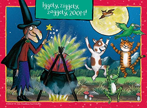 Ravensburger Room on The Broom 4 in Box (12, 16, 20, 24 Piece) Jigsaw Puzzles for Kids Age 3 Years Up - Toys for Children