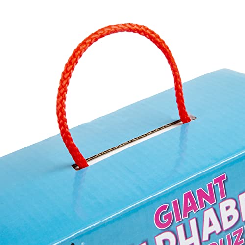 abeec Giant Alphabet Jigsaw Kids Puzzle – Floor Jigsaw Puzzles For Kids - Includes 30 Giant Floor Puzzle Pieces - Educational Toys - Toddler Games - Alphabet Puzzles