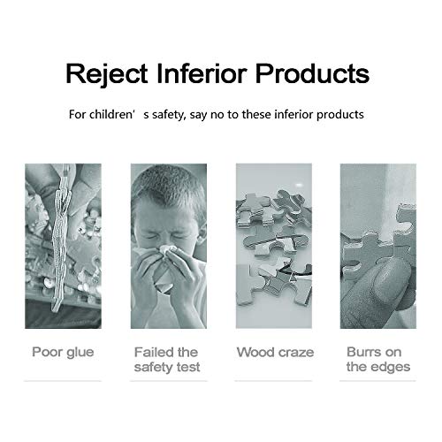 TOP BRIGHT 24 Piece Childrens Jigsaws Puzzles for Ages 3 4 5, Forest Animals Wooden Toddler Puzzle for 2 3 4 Year Old Kids