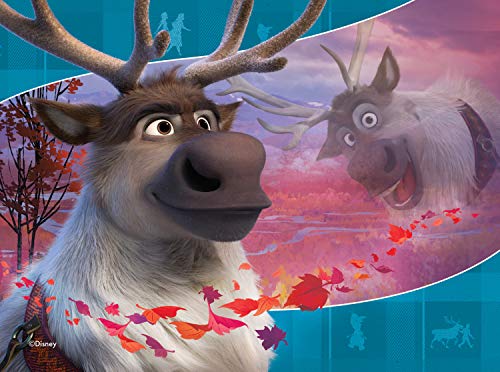 Ravensburger Disney Frozen 2 - 4 in Box (12, 16, 20, 24 Pieces) Jigsaw Puzzles for Kids Age 3 Years Up