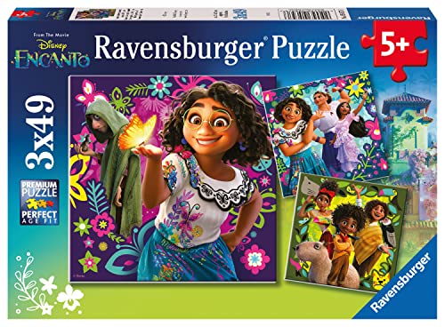 Ravensburger Disney Encanto Jigsaw Puzzle for Kids Age 5 Years Up - The Magic Awaits - 3x 49 Pieces