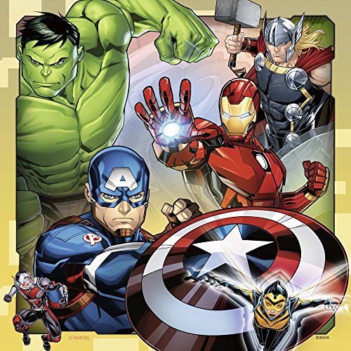 Ravensburger Marvel Avengers Assemble 3 x 49 Piece Jigsaw Puzzles for Kids Age 5 Years Up