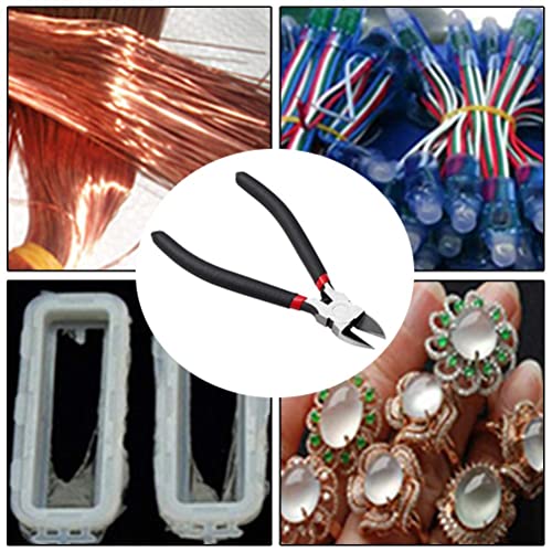 nuosen Precision Wire Cutters, Electrical Cable Cutter Side Cutters Diagonal Plier for Craft Wire, Jewelry, Cable Cutters