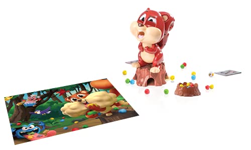 Goliath Games 919583.004 Chompin' Charlie with Bonus 24pc Jigsaw Puzzle Kids Action Games | for Ages 4+ | for 2-4 Players, Multi