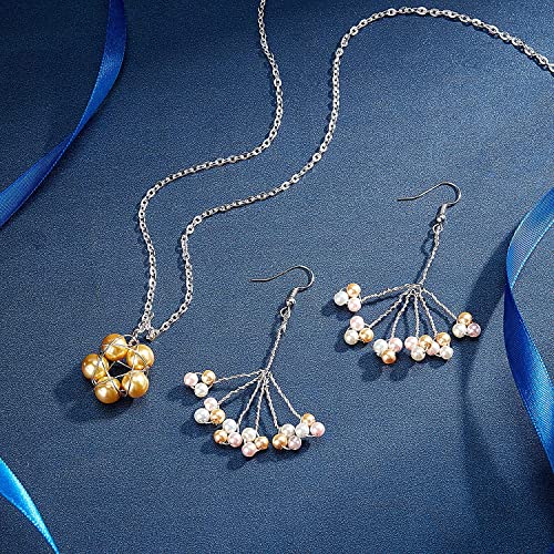 PH PandaHall 26M 0.3mm Jewellery Wire for Jewellery Making, Copper Craft Wire Tarnish Resistant Copper Beading Wire Silver Craft Jewelry Wire for Jewelry Making Supplies and Crafting, 28 Gauge