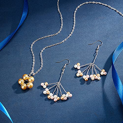 PH PandaHall 7m 0.5mm Craft Wire for Jewellery Making, Iron Jewellery Wire Tarnish Resistant Beading Wire Silver Craft Jewelry Wire for Jewelry Making Supplies DIY Crafting, 25 Gauge