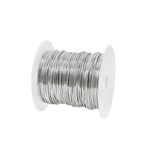 20 Gauge 0.8mm Copper Craft Wire, 114 Feet Metal Wire Flexible Bendable Copper Wire for Jewellery Making, Crafting, Modelling and Sculpting