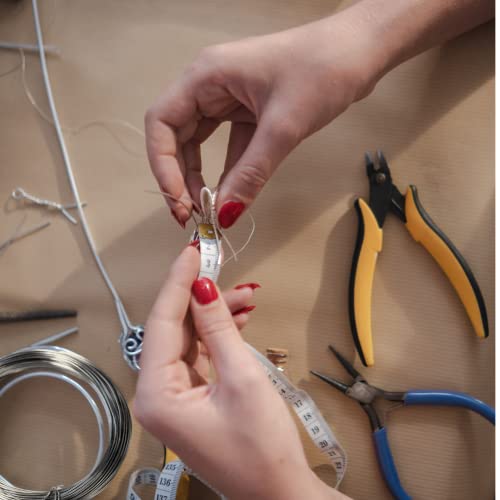 Kids B Crafty 1mm Galvanised Garden Wire Craft 30 Metres Metal for Florist Modelling Gardening Vine Plants Support Thin Mod ROC Craft Wire - Floral Wire - Silver Wire