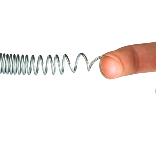 Kids B Crafty 1mm Galvanised Garden Wire Craft 30 Metres Metal for Florist Modelling Gardening Vine Plants Support Thin Mod ROC Craft Wire - Floral Wire - Silver Wire