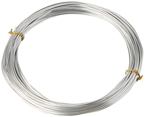 Efco 22 258 91 1 mm x 10 m Aluminium Anodised Round Wire, Silver