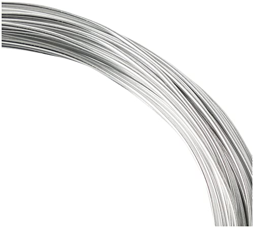 Efco 22 258 91 1 mm x 10 m Aluminium Anodised Round Wire, Silver